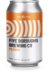 Five Boroughs Pilsner - 12oz. Can - East Side Grocery