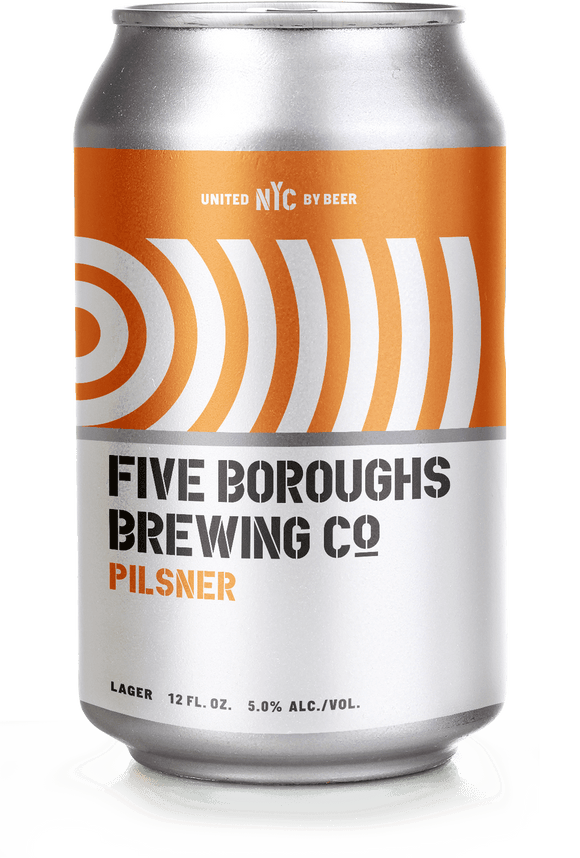 Five Boroughs Pilsner - 12oz. Can - East Side Grocery