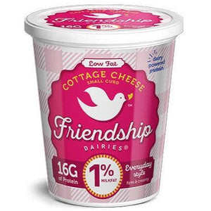 Friendship Low Fat Cottage Cheese 16oz. - East Side Grocery