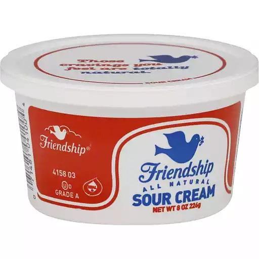 Friendship Sour Cream 8oz. - East Side Grocery