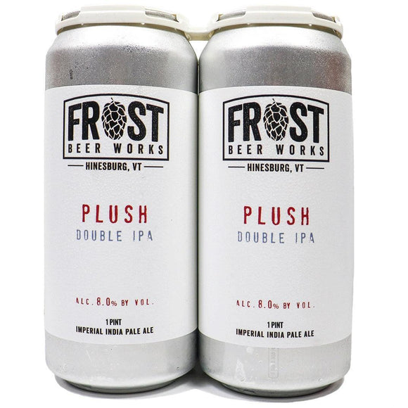 Frost Beer Works Plush DIPA 16oz. Can - East Side Grocery
