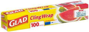 Glad Cling Warp - 100 Sq.Ft. - East Side Grocery