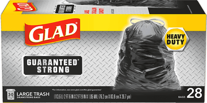 Glad Large Trash Bag 30 Gallon - East Side Grocery