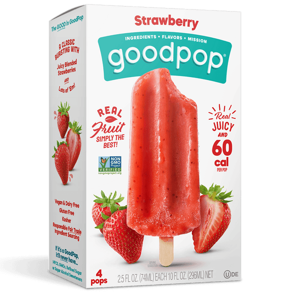 Good Pop Strawberry 4pack - East Side Grocery