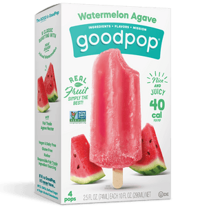 Good Pop Watermelon Agave 4pack - East Side Grocery