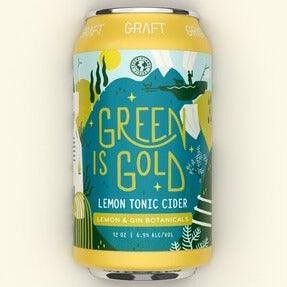 Graft Cider Green Is Gold 12oz. Can - East Side Grocery