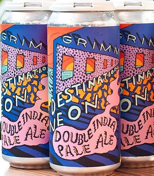 Grimm Destination Neon 16oz. Can - East Side Grocery