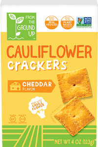 Ground Up Cauliflower Cracker Cheddar 4oz. - East Side Grocery