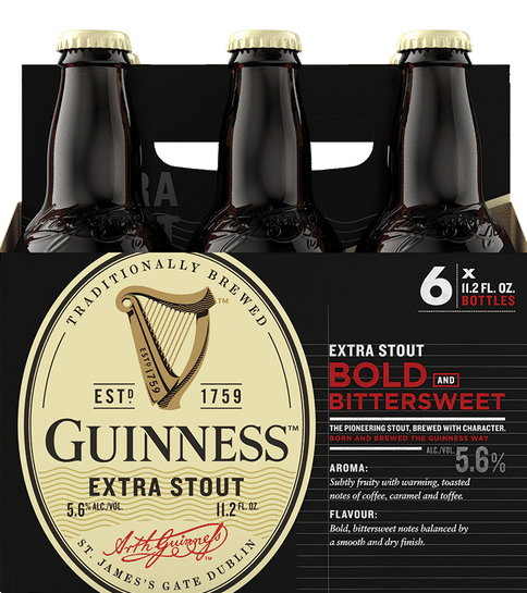 Guinness Extra Stout - 11.2oz. Bottle - East Side Grocery