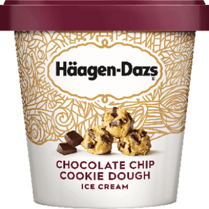 Haagen Dazs Ice Cream Chocolate Chip Cookie Dough 14oz. - East Side Grocery