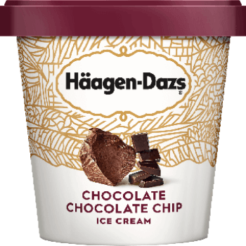 Haagen Dazs Ice Cream Chocolate Chocolate Chip 14oz. - East Side Grocery