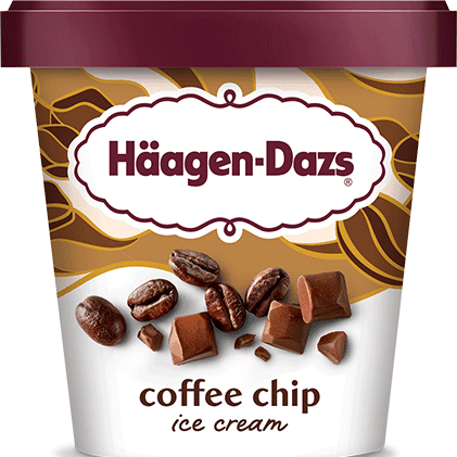 Haagen Dazs Ice Cream Coffee Chip 14oz. - East Side Grocery