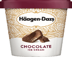 Haagen Dazs Ice Cream Cups Chocolate 3.6oz. - East Side Grocery