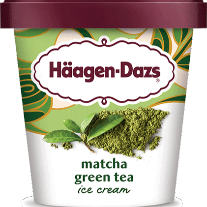 Haagen Dazs Ice Cream Matcha Green Tea 14oz. - East Side Grocery