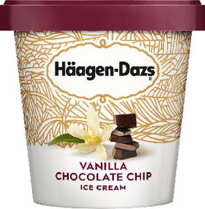 Haagen Dazs Ice Cream Vanilla Chocolate Chip 14oz. - East Side Grocery