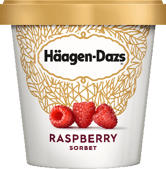 Haagen Dazs Raspberry Sorbet 14oz. - East Side Grocery