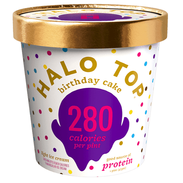 Halo top deals birthday cake