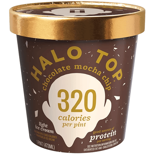 Halo Top Ice Cream Choc. Mocha Chip 16oz. - East Side Grocery