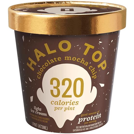 Halo Top Ice Cream Choc. Mocha Chip 16oz. - East Side Grocery