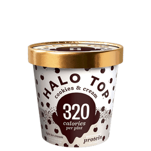 Halo Top Ice Cream Cookies & Cream 16oz. - East Side Grocery