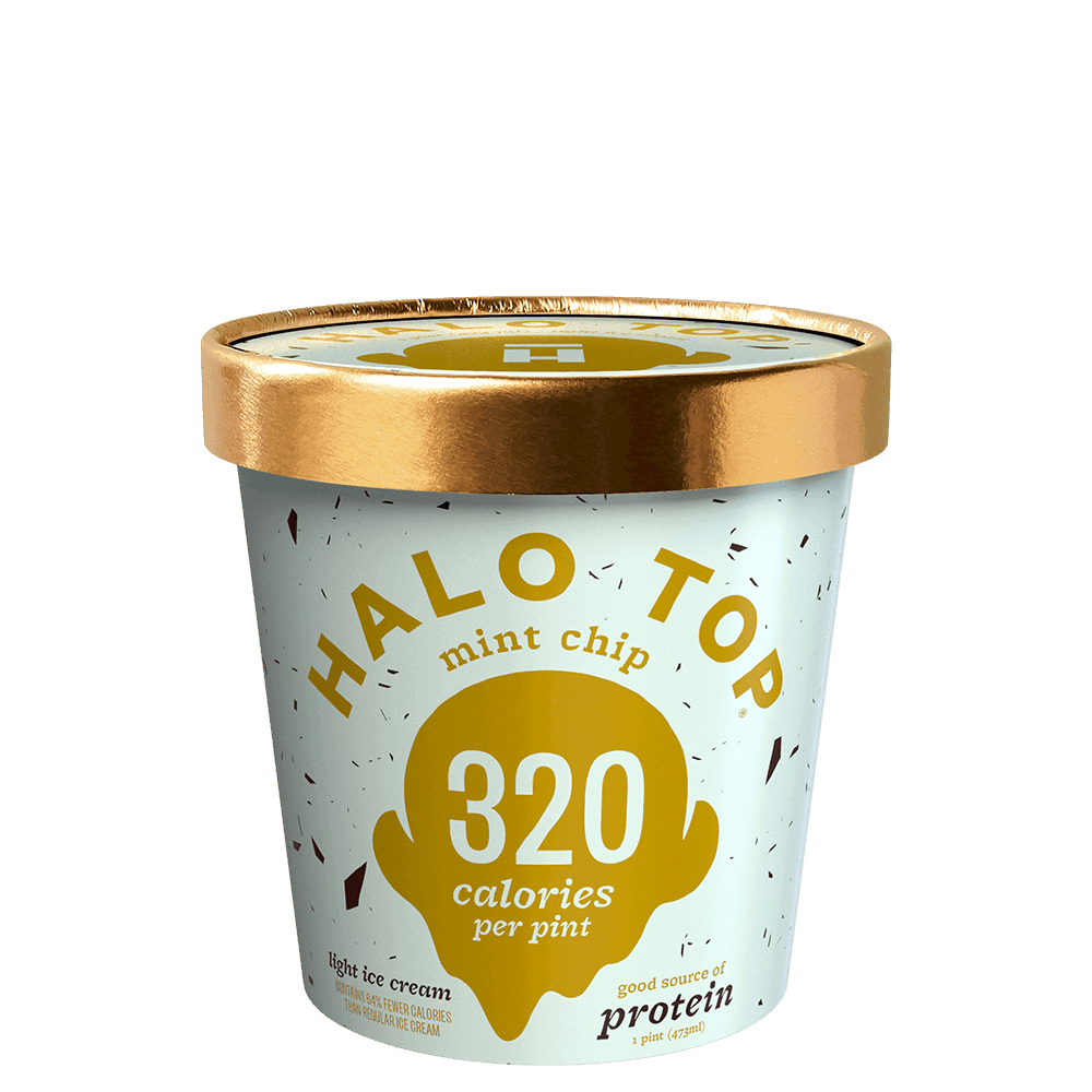 Halo Top Ice Cream Mint Chip 16oz. - East Side Grocery