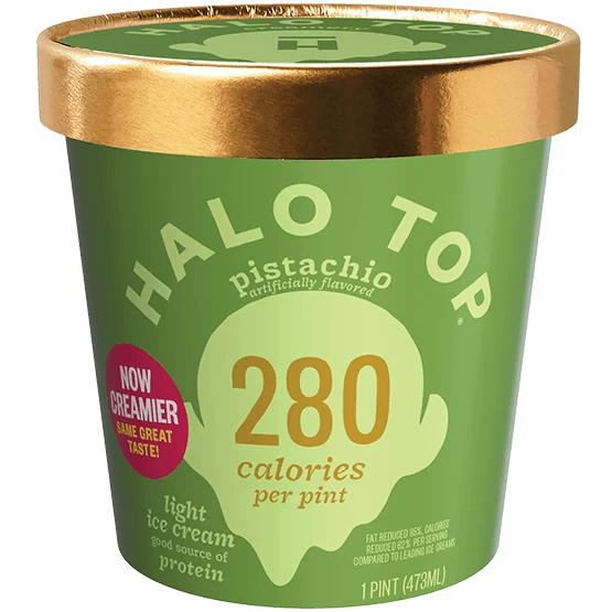 Halo Top Ice Cream Pistachio 16oz. - East Side Grocery