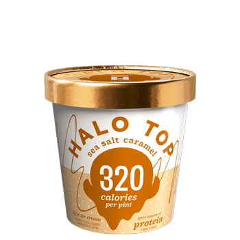 Halo Top Ice Cream Sea Salt Caramel 16oz. - East Side Grocery