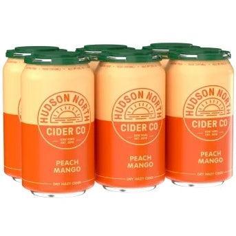 Hudson North Peach Mango Cider 12oz. Can - East Side Grocery