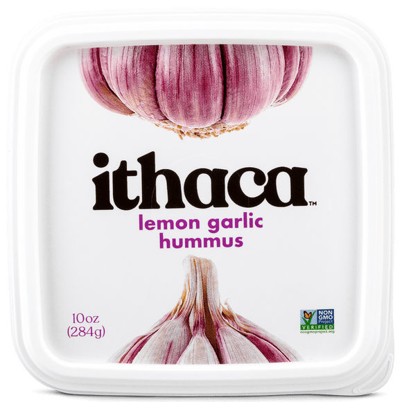 Ithaca Hummus Lemon Garlic 10oz. - East Side Grocery