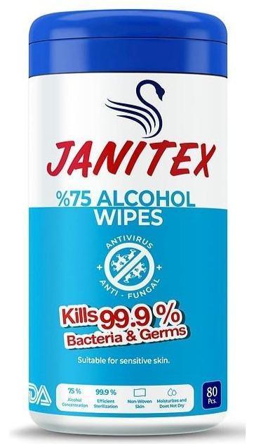 Janitex Alcohol Wipes 80ct. - East Side Grocery