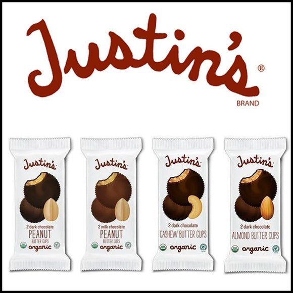 Justin Organic Nut Butter Cup 2 Pack - East Side Grocery