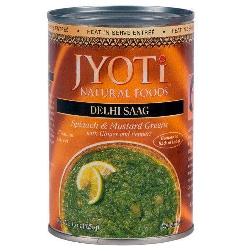 Jyoti Foods Delhi Saag 15oz. Can - East Side Grocery