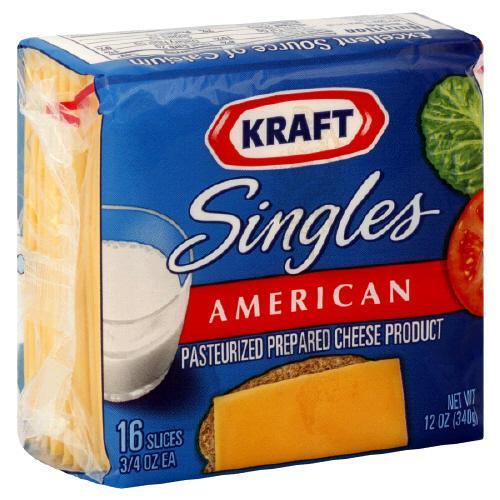 Kraft American Cheese Singles 12oz. - East Side Grocery