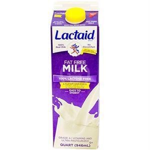 Lactaid Milk Fat Free Milk Quarts - East Side Grocery