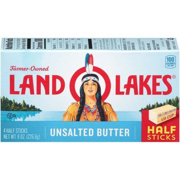 Land O Lake Butter Unsalted 8oz. - East Side Grocery
