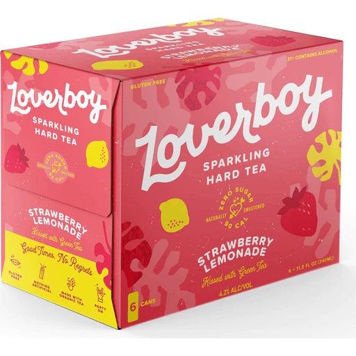 Loverboy Strawberry Lemonade 12oz. Can - East Side Grocery