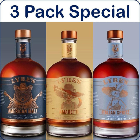 Lyre's Non Alcoholic 3 Pack Special - East Side Grocery