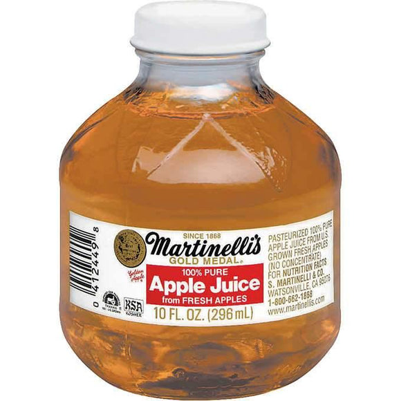 Martinelli's 100% Pure Apple Juice 10oz. - East Side Grocery
