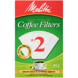 Melitta Coffee Filters 40 Count - East Side Grocery