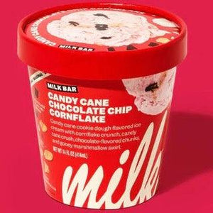 Milk Bar Ice Cream Candy Cane Chocolate Chip Cornflake Pint - East Side Grocery