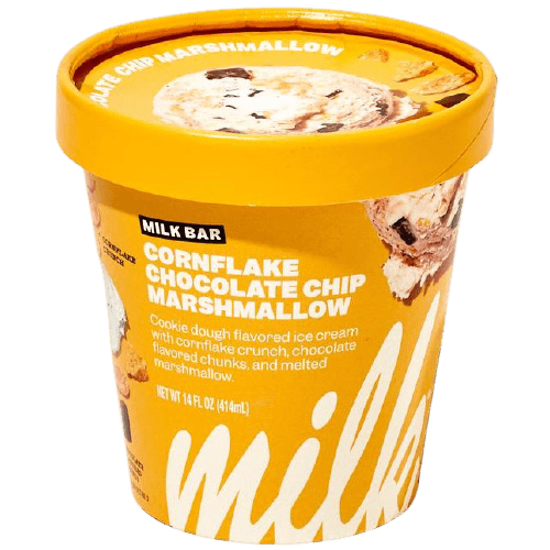 Milk Bar Ice Cream Cornflakes Chocolate Chip Marshmallow Pint - East Side Grocery