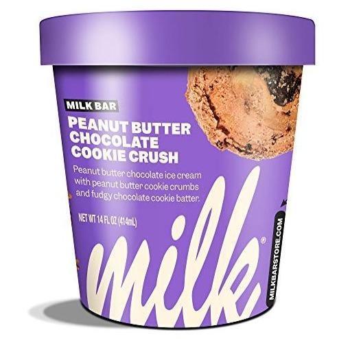Milk Bar Ice Cream Peanut Butter Chocolate Cookie Crush Pint - East Side Grocery