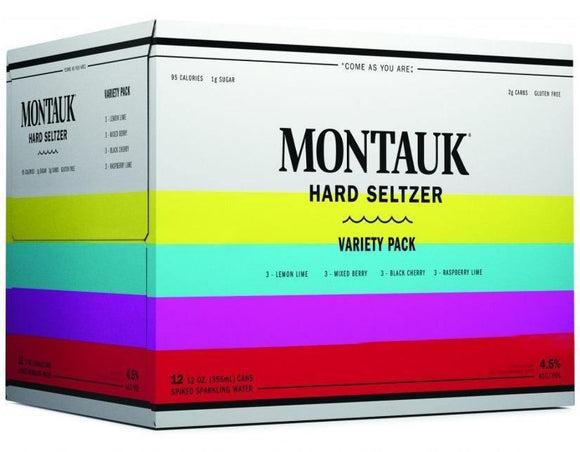 Montauk Hard Seltzer Variety Pack 12oz. Can - East Side Grocery