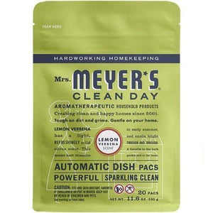 Mrs. Meyers Dishwasher Soap Pacs 11.6oz. - East Side Grocery