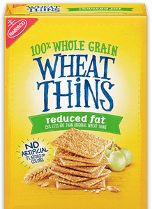 Nabisco Reduced Fat Wheat Thin Cracker 8.5oz. - East Side Grocery