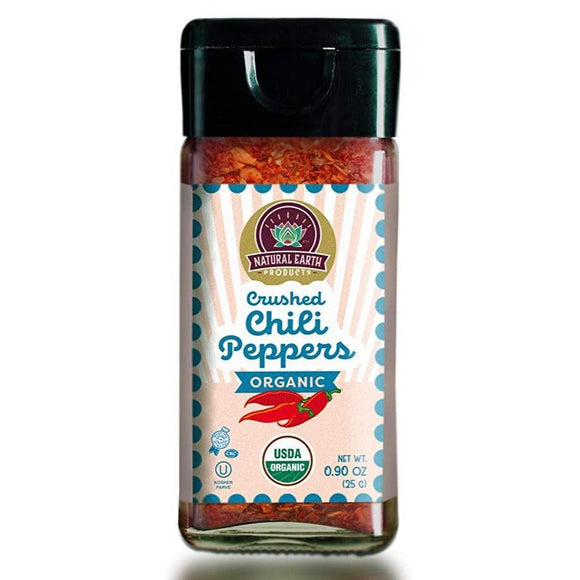 Natural Earth Crushed Chili Pepper 0.9oz - East Side Grocery