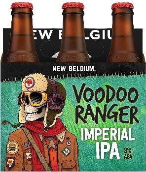 New Belgium Voodoo Ranger Imperial IPA - 12oz. Bottle - East Side Grocery