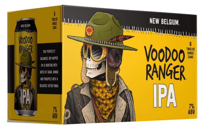 New Belgium Voodoo Ranger IPA 12oz. Can - East Side Grocery