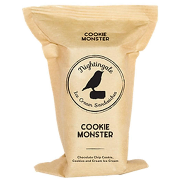 Nightingale Ice Cream Sandwich Cookie Monster 5.4oz. - East Side Grocery