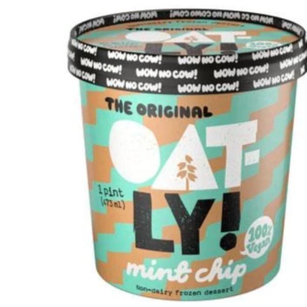 Oatly Frozen Dessert - Mint Chip - Pint - East Side Grocery